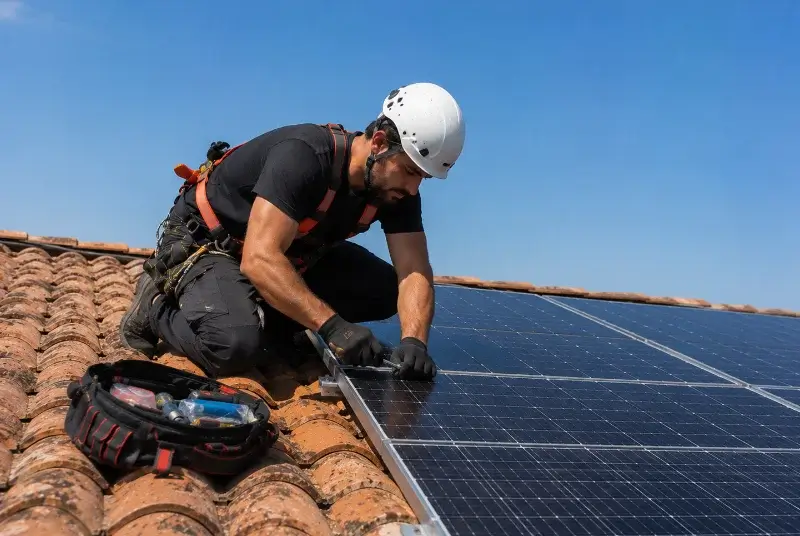 Maintenance et monitoring de panneaux solaires à Barr