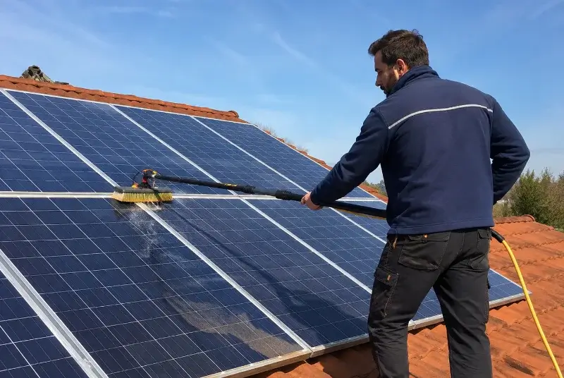 Nettoyage et entretien de panneaux solaires à Barr